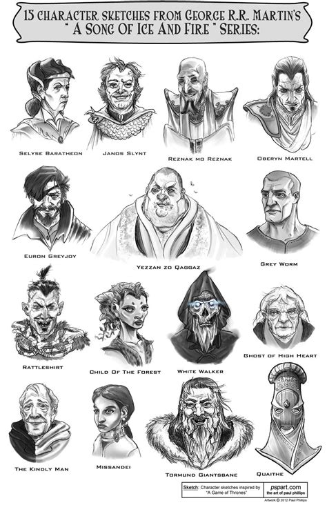 Characters in A Song of Ice and Fire .